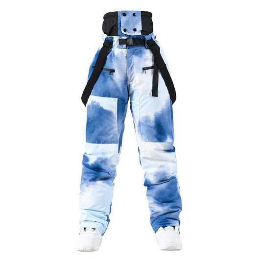 Windproof Outdoor Sport Trousers for Men and Women, Alpine Overalls, Waterproof Ski Pants, Warm Overalls, Big Ski Pants, Mountai