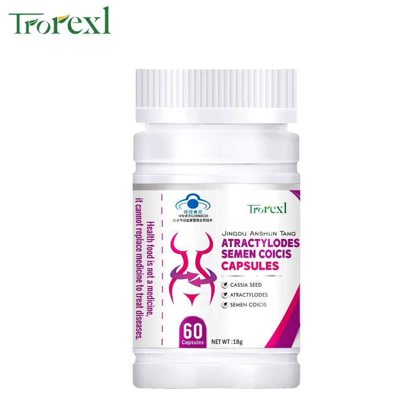 Natural Cassia Seed & Coix Seed Pills, Detox Slim, Metabolism Booster, Burn Fat, 100% Herbal, Vegan & NO SIDE EFFECT Weight Loss
