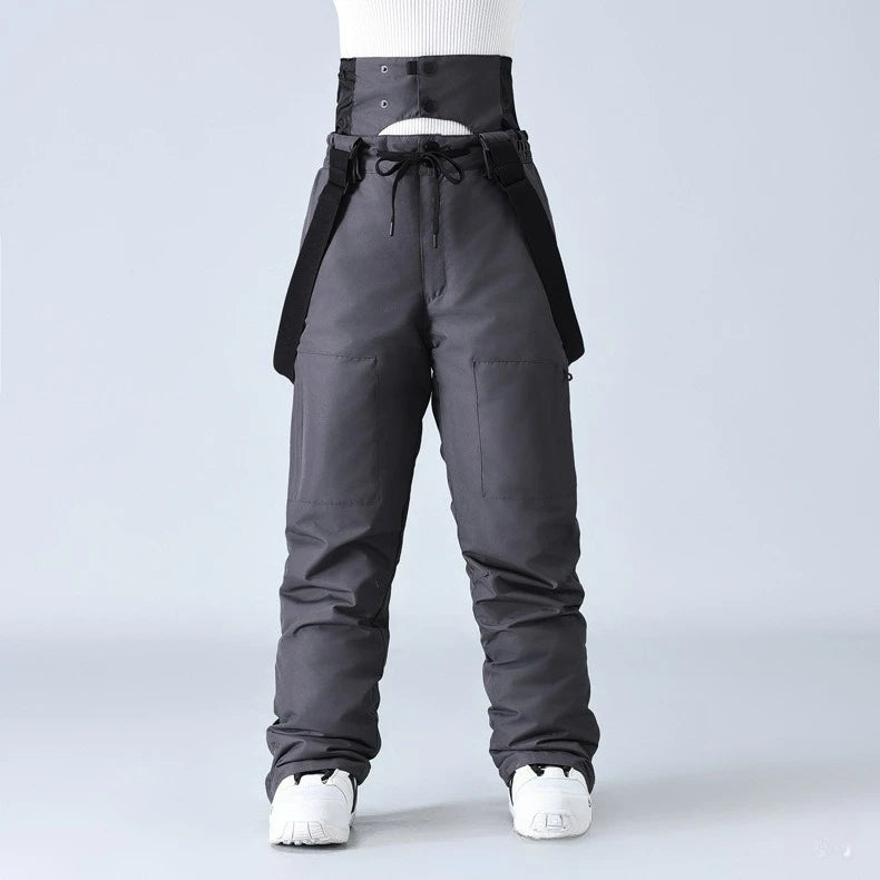Windproof Outdoor Sport Trousers for Men and Women, Alpine Overalls, Waterproof Ski Pants, Warm Overalls, Big Ski Pants, Mountai