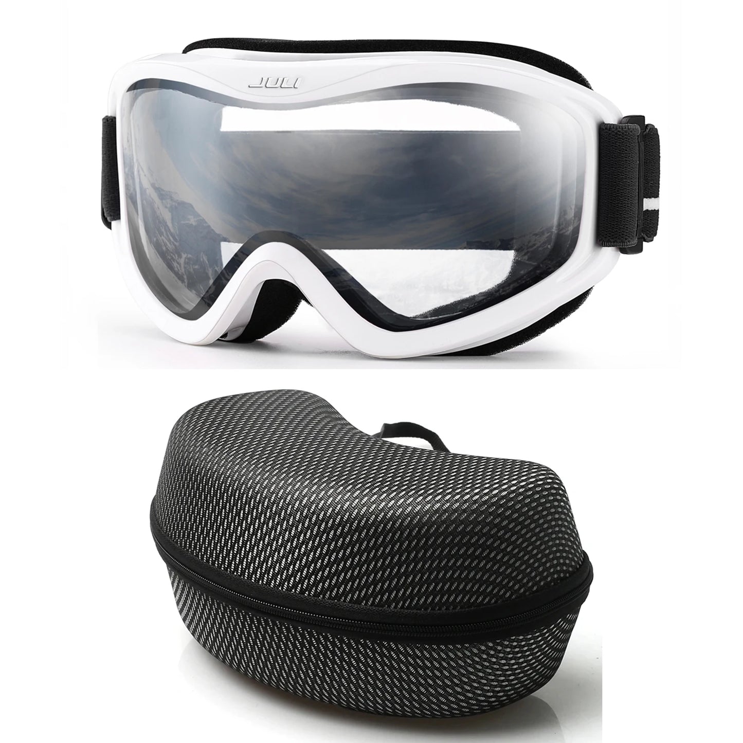 MAXJULI Professional Ski Goggles Double Layer Anti-Fog UV400 Lens Snowboarding Snow Winter Sports Goggles for Men Women BBS
