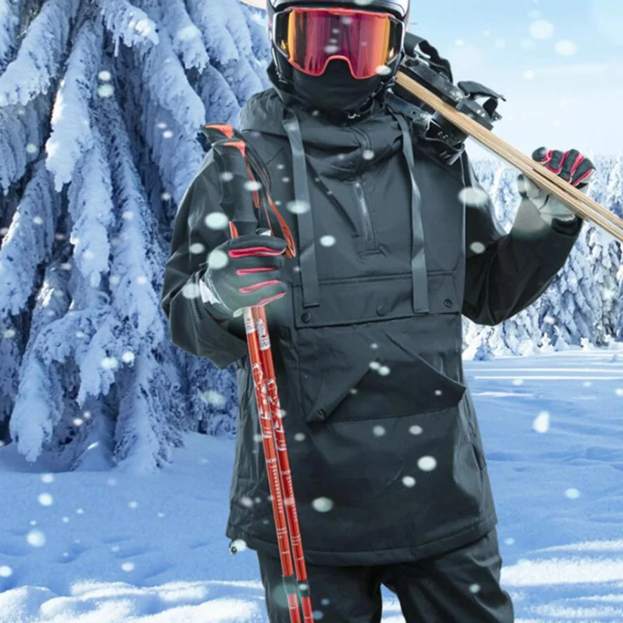 Skiing Pole Adjustable Trekking Poles for Outdoor Adventures Hiking Support Snowboarding Sturdy Walking Sticks for Mountains