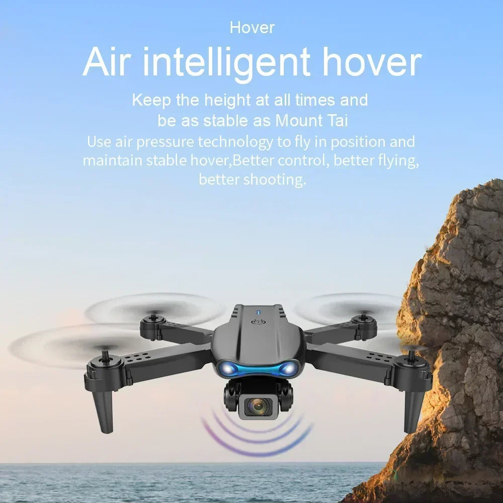 E99 Pro Drone With 4K Dual Camera Wifi Optical Flow And Obstacle Avoidance For Aerial Photography Quadcopter For Birthday Gift ﻿