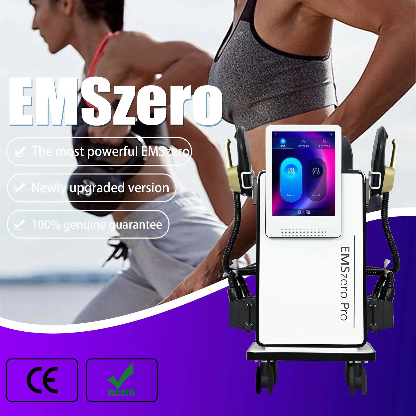 2025 New Weight Loss Nova Power 6500W 200HZ Fat Removal Body Shaping Muscle Stimulation Ems Body Shaping Machine EMSZERO