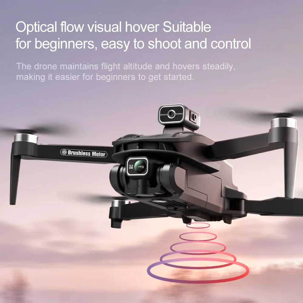 V168 MAX GPS Drone Professional 8K Camera Aerial FPV Brushless Avoiding Obstacle with Large Screen Remote Control Folding Drones