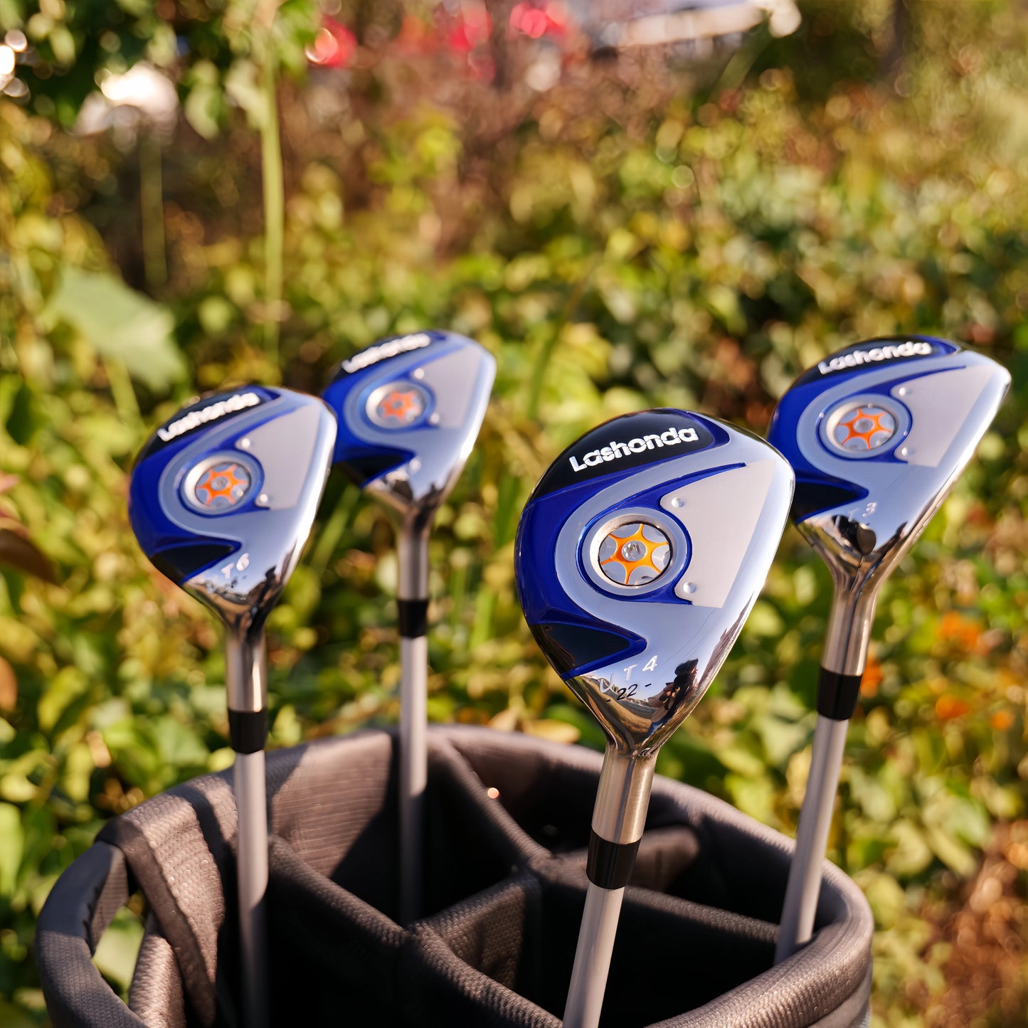 Golf Club Lashonda Hybrid/Utility Wood   SR Flex Carbon Shaft, Stainless Steel Head   Low and Deep Center of Gravity, High Forgi
