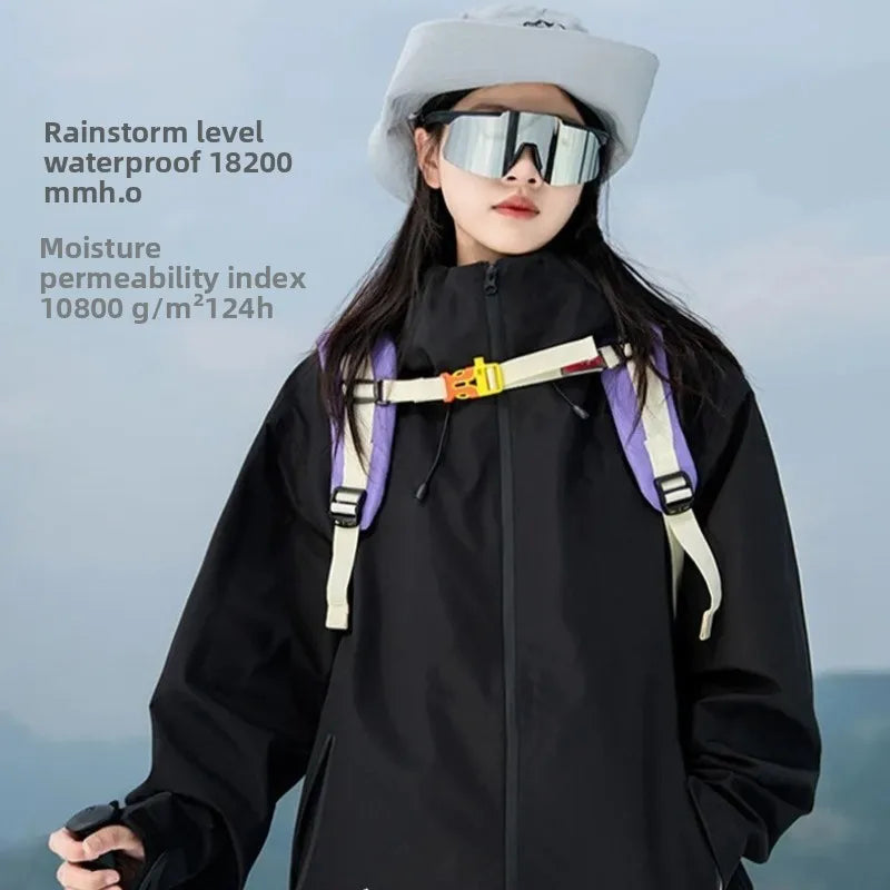 Jackets, fashionable men's and women's mountaineering suits, high breathability, waterproof and high-quality jackets.