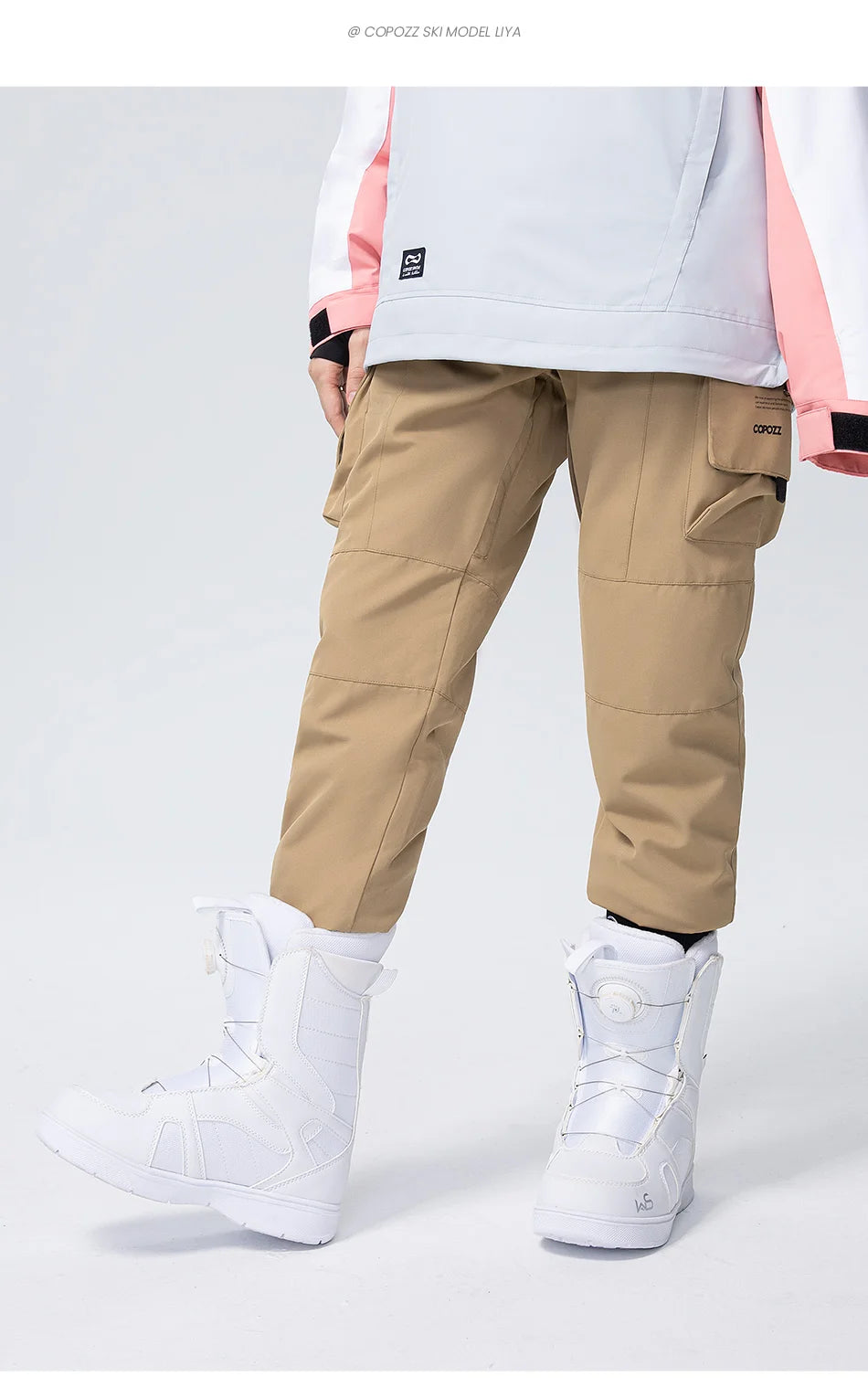 COPOZZ Brand Winter Ski Pants Women Outdoor Sports High Quality Windproof Warm Snow Trousers Winter Ski Snowboard Pants