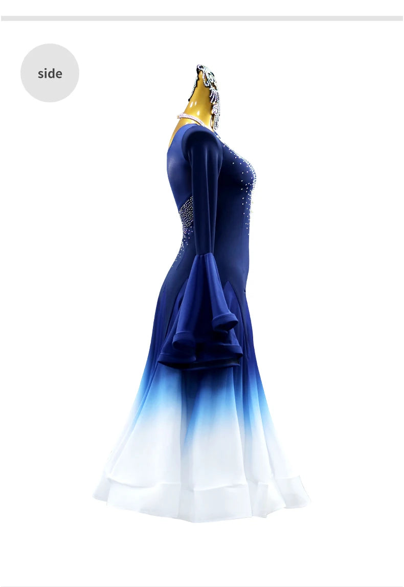 2026 Girls Prom Dancewear New Modern Dance Dress Waltz Competition Costume Wedding Party Suit Valsa Women Ballroom Stage Clothes