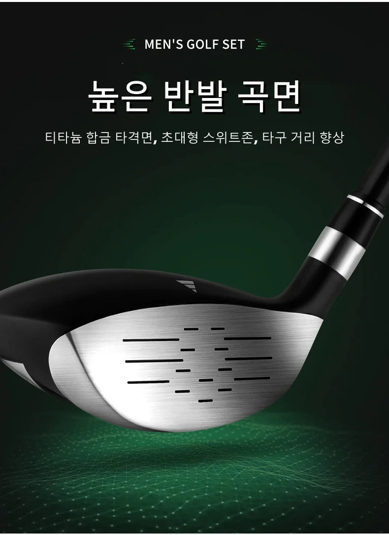 PGM Men Golf Clubs Complete Sets 4pcs and 12pcs Specifications with Bags MTG040