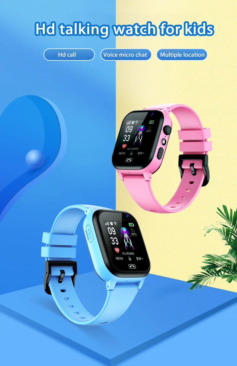 Xiaomi Kids Smart Watch 5G Multifunctional Waterproof IP57 SOS GPS Camera Call Sim Card Child Gifts Sport Watches Tracker 2026