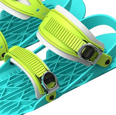 Adult mini entry-level ski skis suitable for beginners Ski boots that can be worn directly on the feet Snow walking shoes