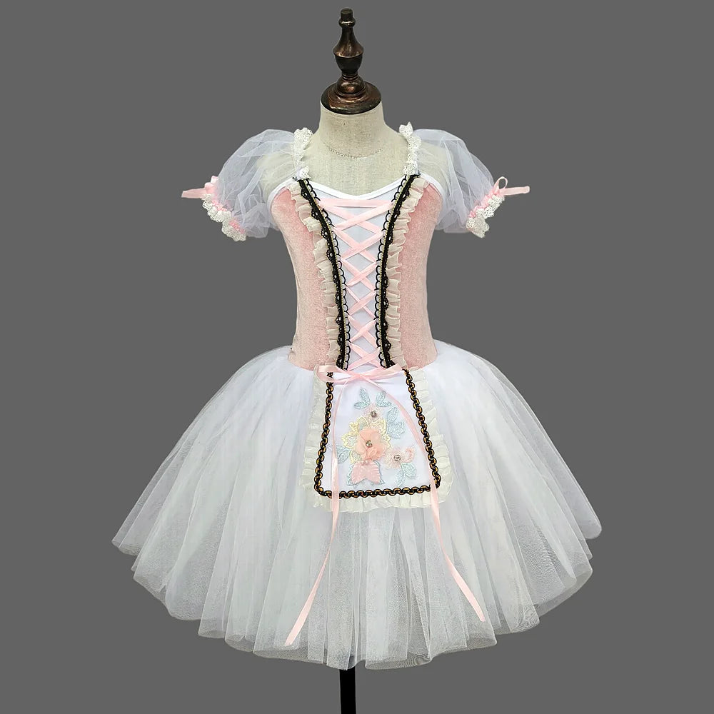 Children's ballet skirt girls' dance skirt campus dance programs ballet dancer costumes stage collective performance costumes