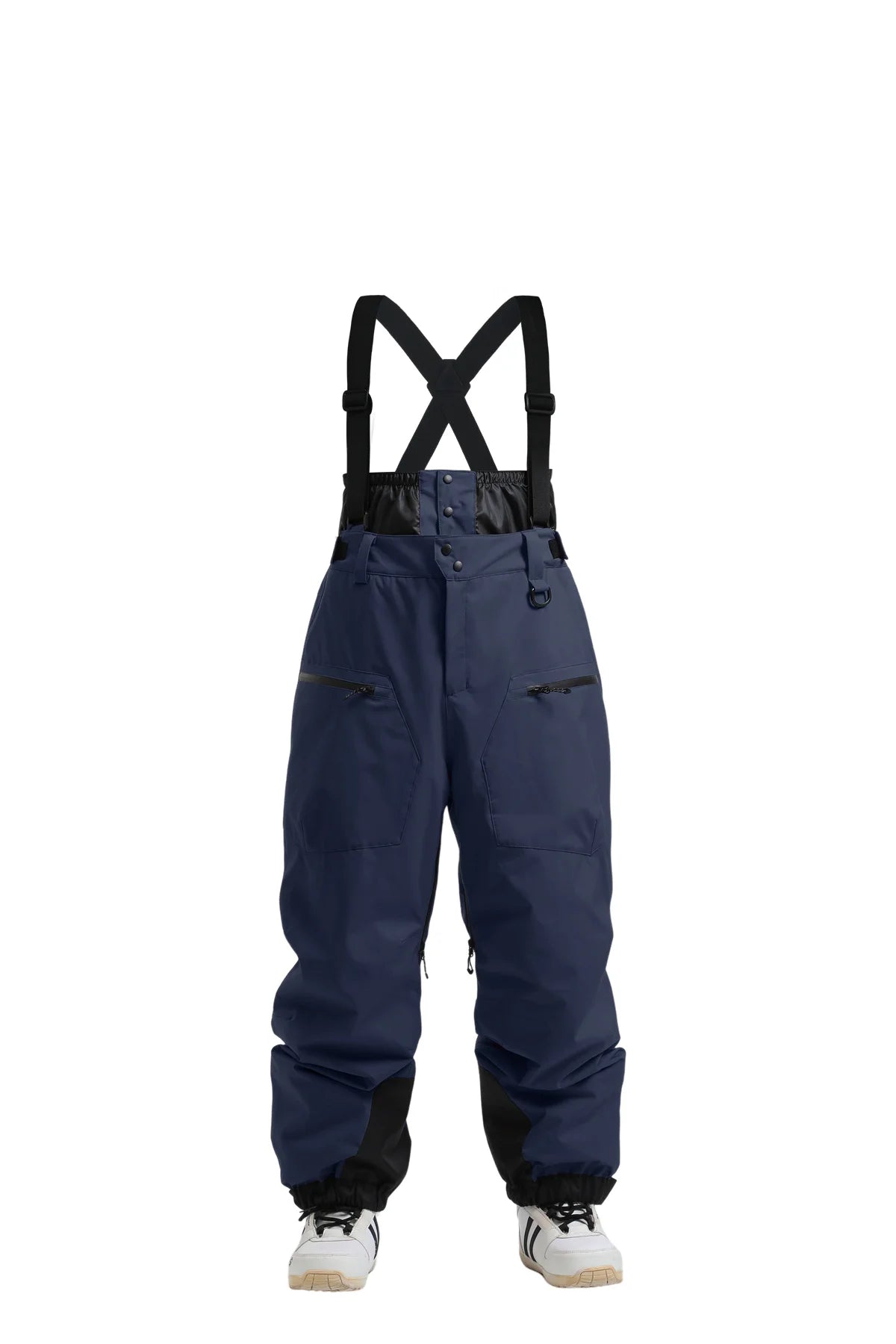 Gsou Outdoor Sport Mountain Female Ski Pants Winter Waterproof Men Women Snowboard Overalls Suspender Snowpants Warmth -40 degre