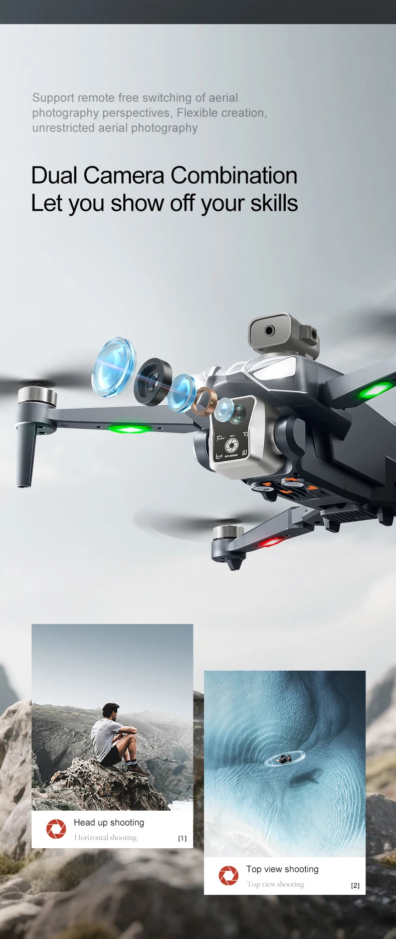 NEW K18Max 8K Professional Camera Drone 360° Laser Obstacle Avoidance 5G GPS Brushless Motor With Screen Remote Control Drone
