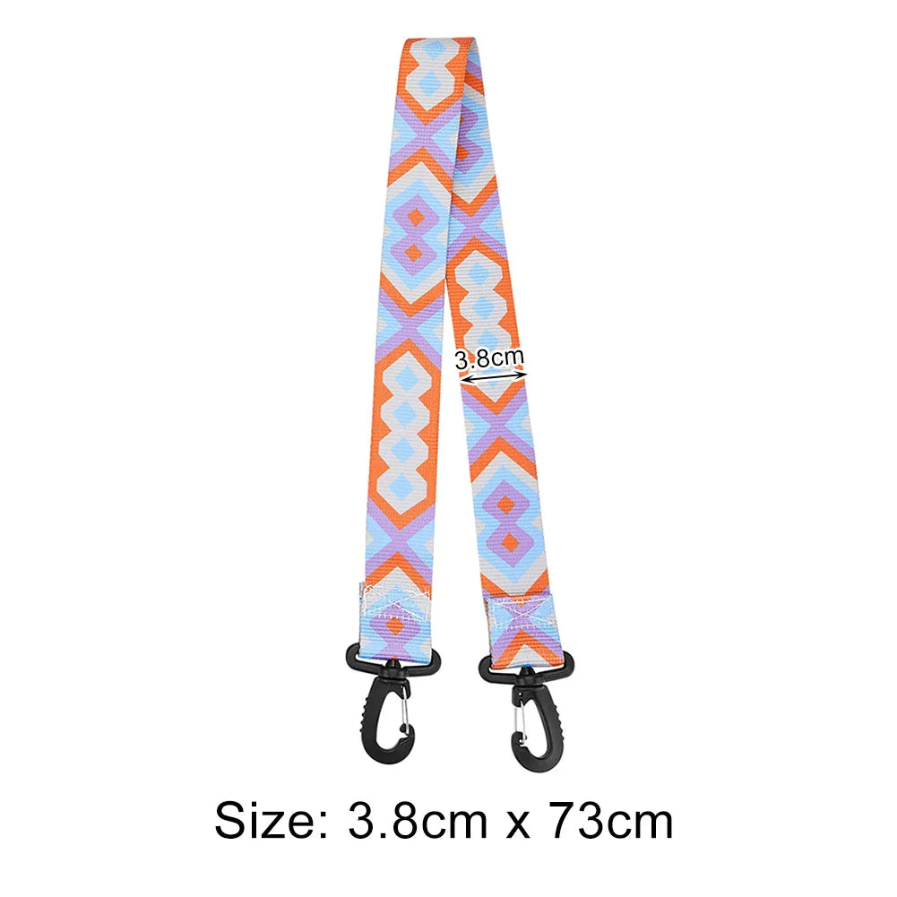 Nylon Skiing Pole Shoulder Hand Carrier Adjustable Lash Handle Straps Buck Hook Loop Protecting Black Nylon Ski Handle Strap Bag