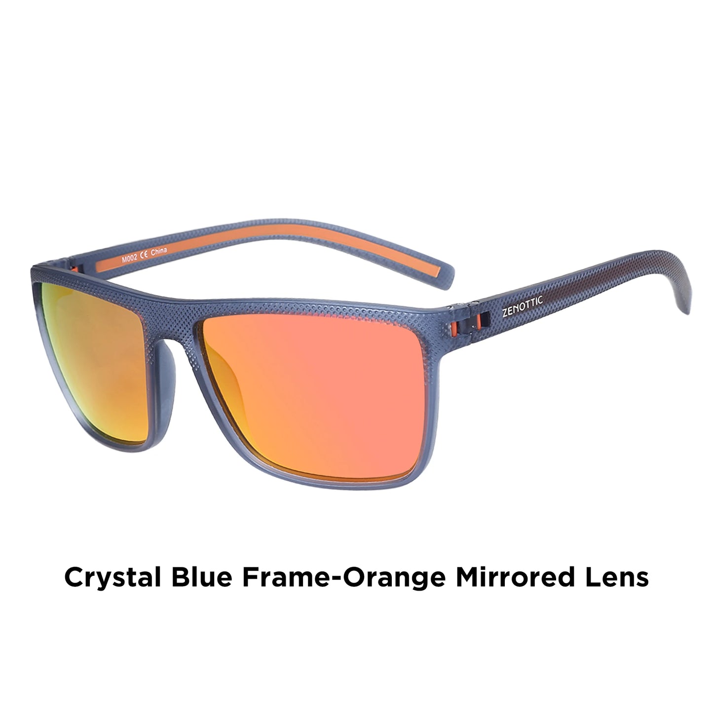 ZENOTTIC Retro Square Polarized Prescription Sunglasses Fashion Lightweight TR90 Progressive Optical Sun Glasses for Women Men