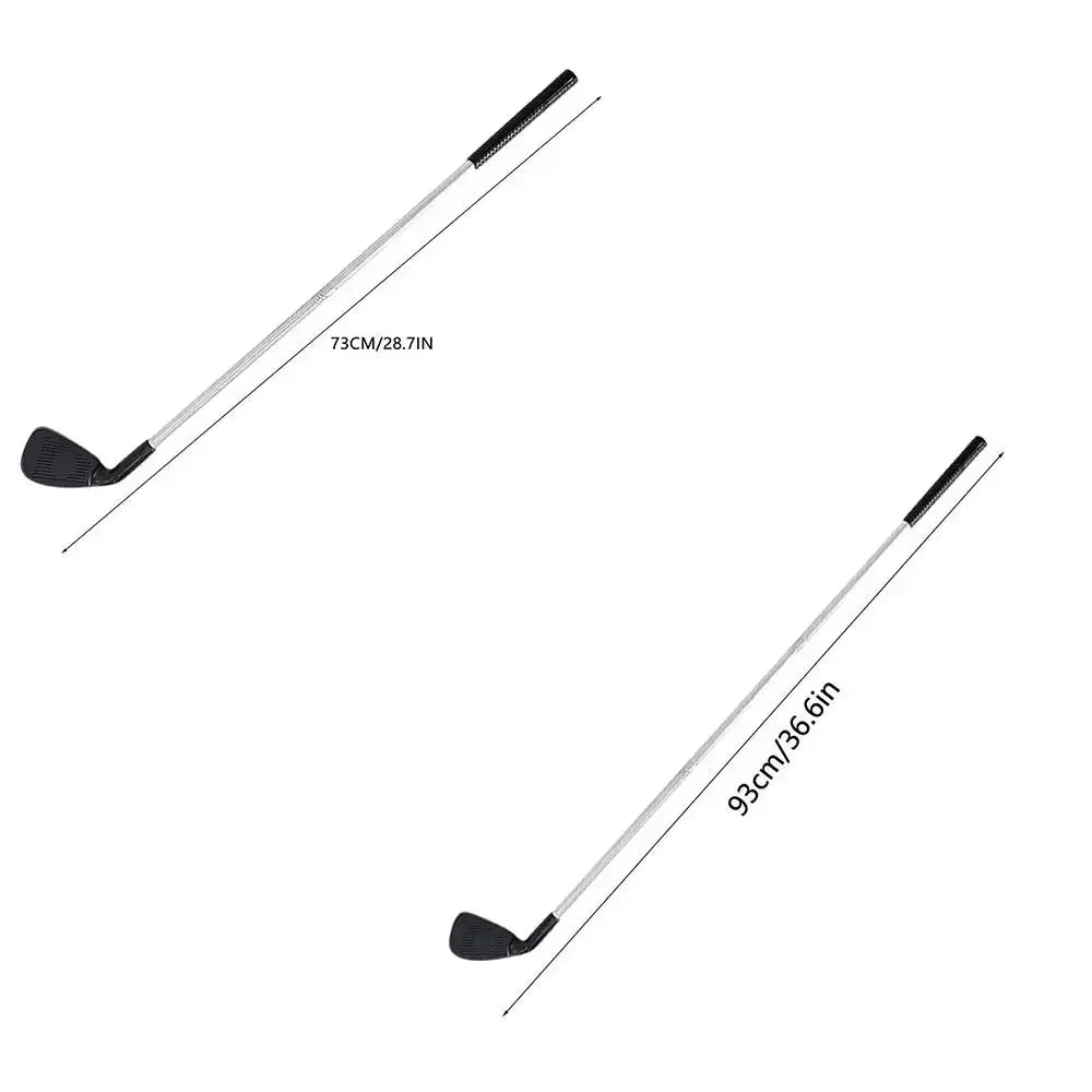 Sports Plastic Metal Golf Long Putter Silver Black Detachable Fitness Golf Toys Golf Games
