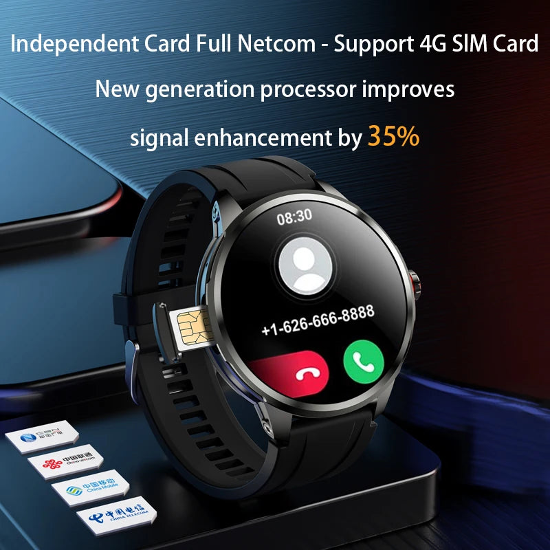 Original H99 Smart Watch Android Watches Amoled Smartwatch With 190° Rotary Camera Google Play Store 1.95inch Amoled Screen