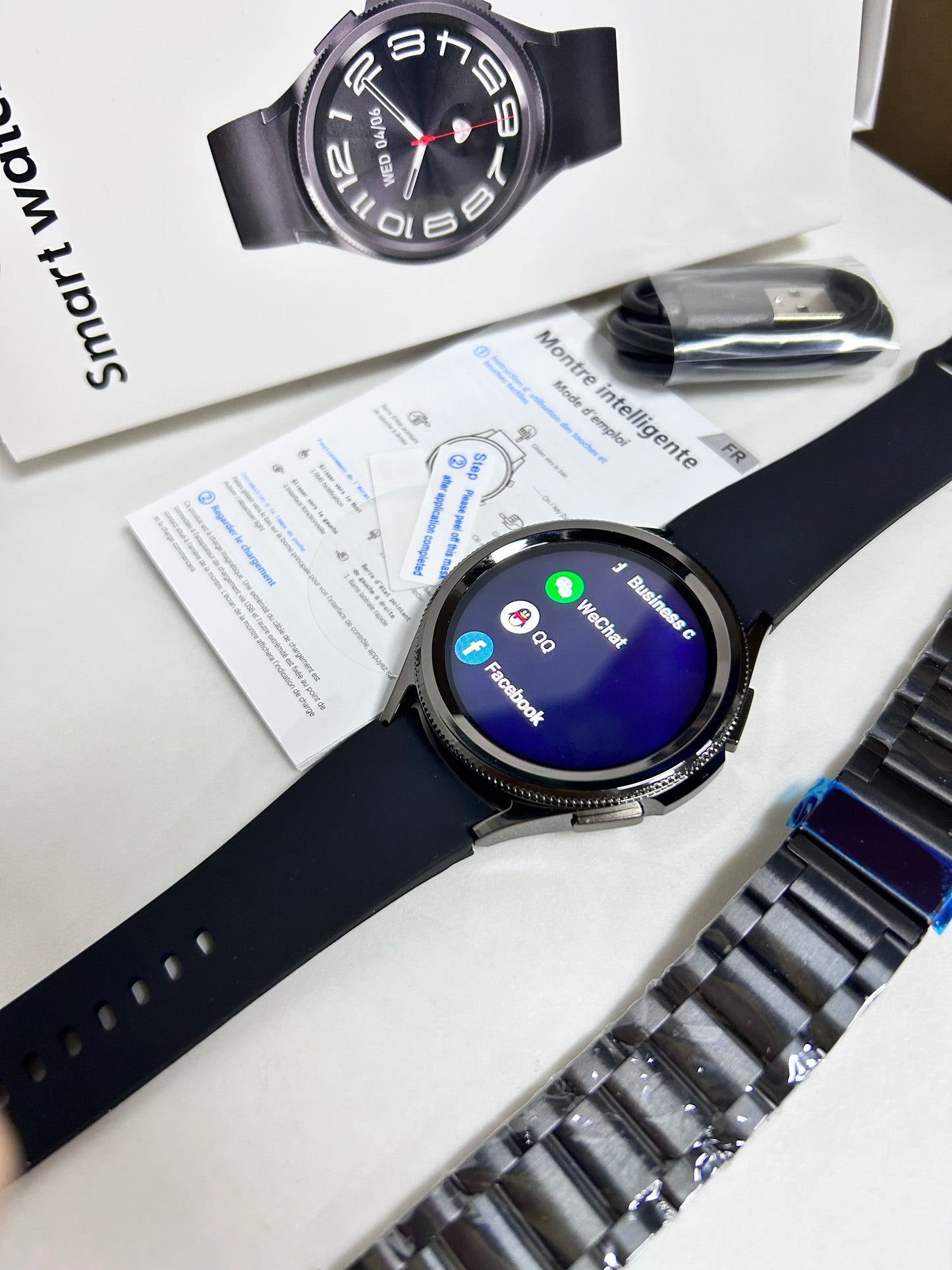 New Smartwatch Men GPS NFC Health Monitoring Heart Rate Blood Oxygen AI Voice Assistant Bluetooth Call Smart Watch 6 Classics