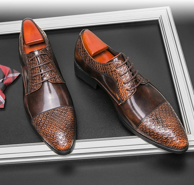 Dress Shoes Man Classic Casual Business Leather Shoes Men Formal Wedding Office Leather Shoes For Men Social Shoe Male