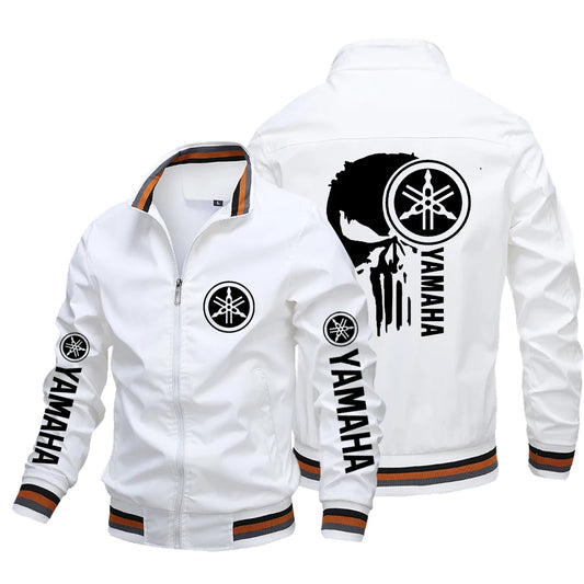 2026 New Spring and Autumn Edition Men's Yamaha Motorcycle Jacket Men's Windproof Outdoor Sports Clothing Women's Yamaha Jacket