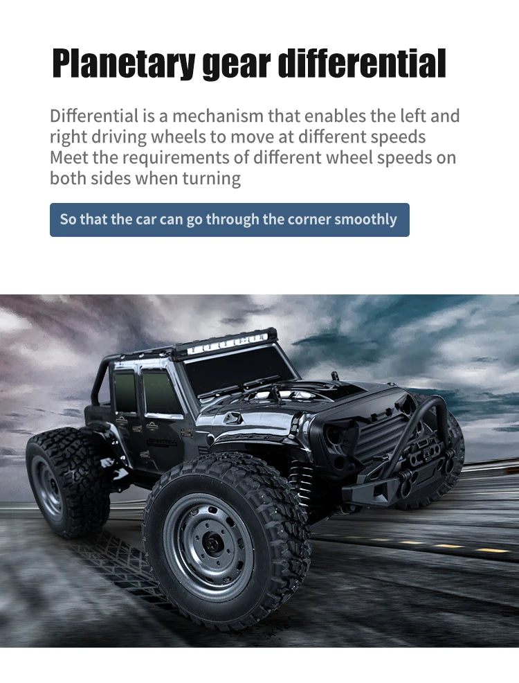 4WD 1:16 80KM/H Super Brushless 50KM/H Brushed RC Car 4x4 Off Road Remote Control High Speed Drift Racing Truck Toy Kids Adults