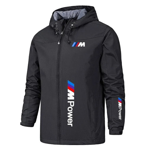 Men's 202 BMW Waterproof Military Tactical Jacket Warm Windbreaker Bomber Jacket with Hood Windproof And Waterproof