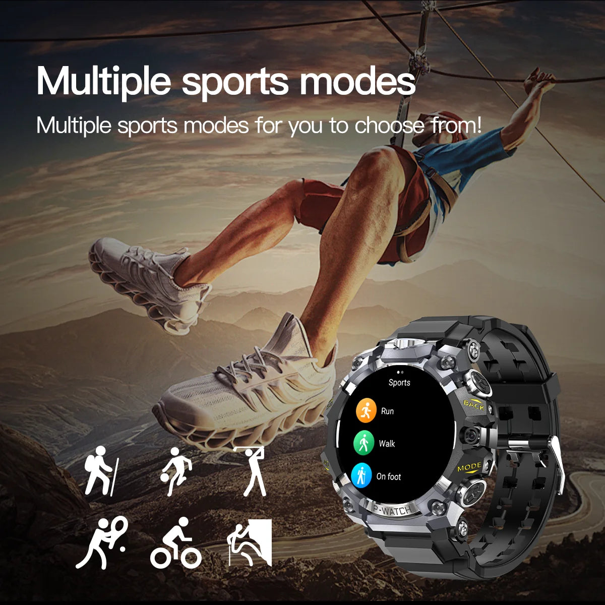 Q668 Smartwatch Android 10.0 Smart Watches With 1.95 inch Amoled Larger Screen insert 4g/5g Sim Card GPS WIFI IP68 Waterproof