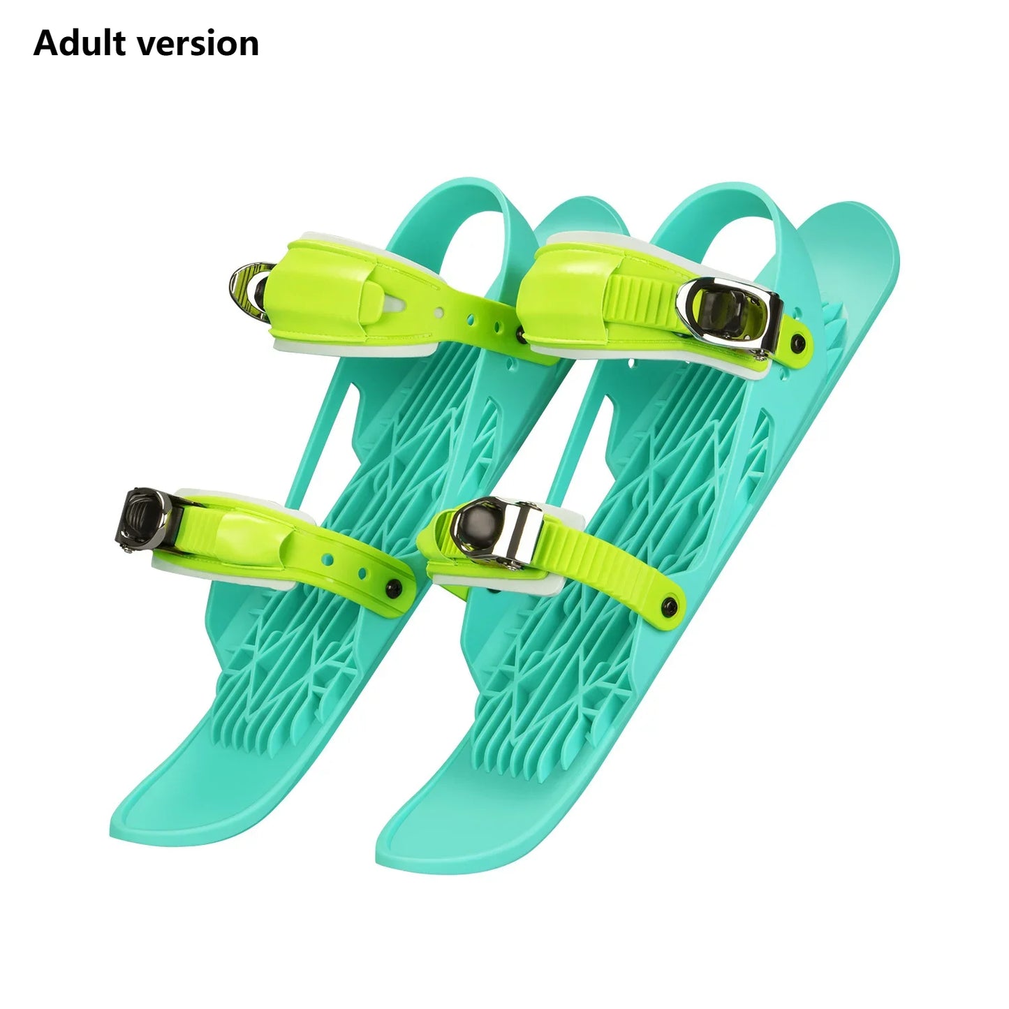 Mini Short Skis For Outdoor Snow Ski Boots Snowboards Portable Ice Skates And Snow Boots For Winter Travel