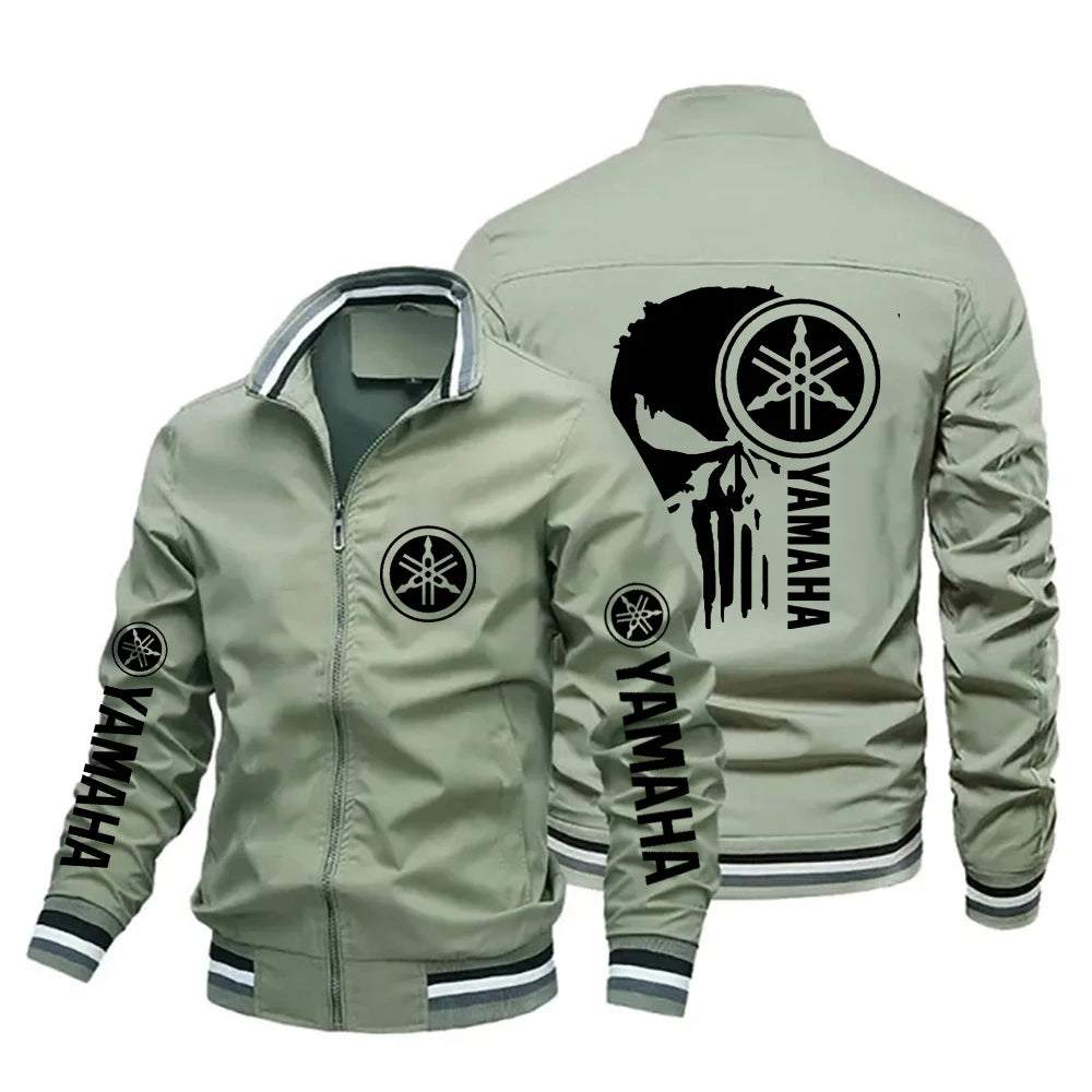2026 New Spring and Autumn Edition Men's Yamaha Motorcycle Jacket Men's Windproof Outdoor Sports Clothing Women's Yamaha Jacket