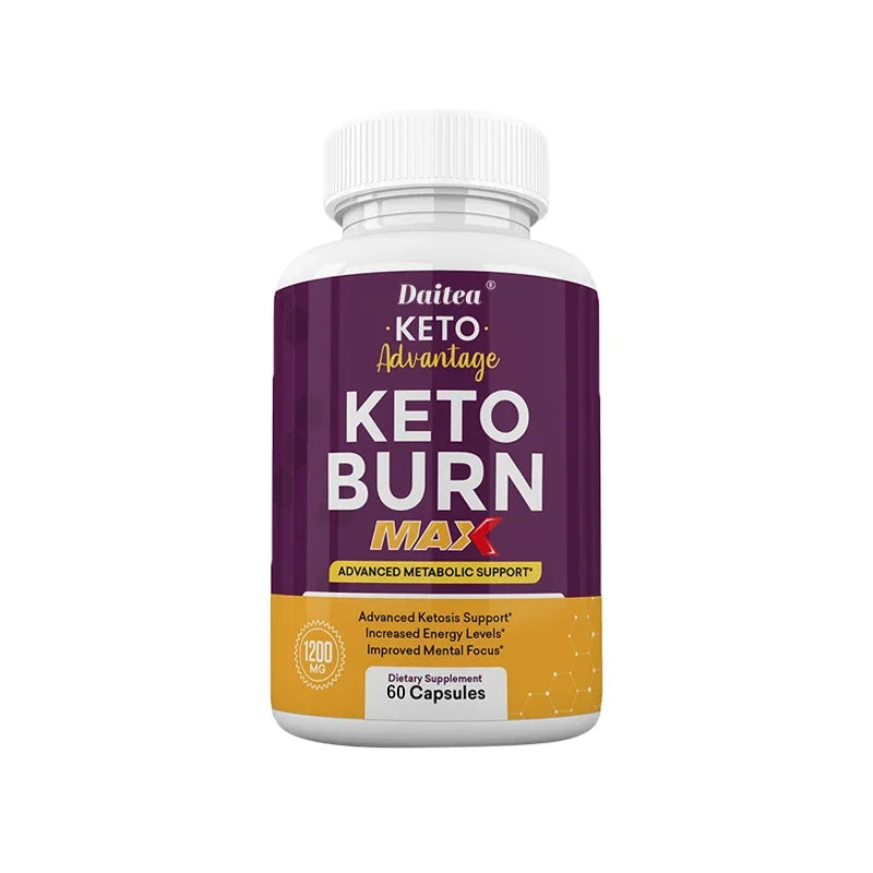 Fat Burning Weight Loss Keto Capsules - Metabolism, Healthy Weight Management, Appetite Suppression, Energy, Muscle Mass