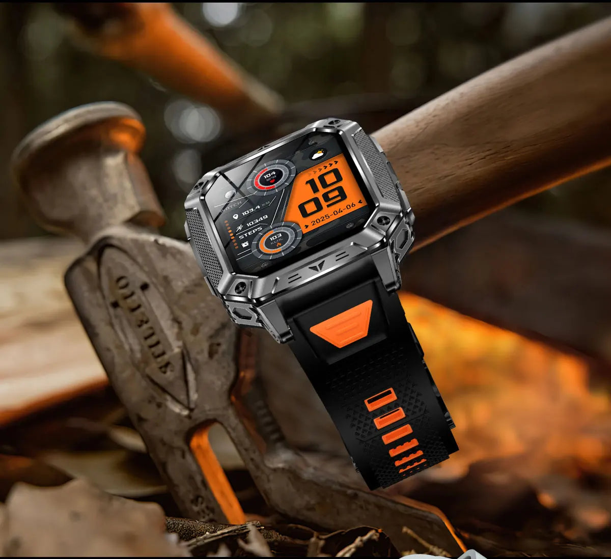 2026 HOT New 1400mAh Large Battery Smart Watch Military Quality 10ATM Waterproof Tactics 100+Sport Bluetooth call SmartWatch Men