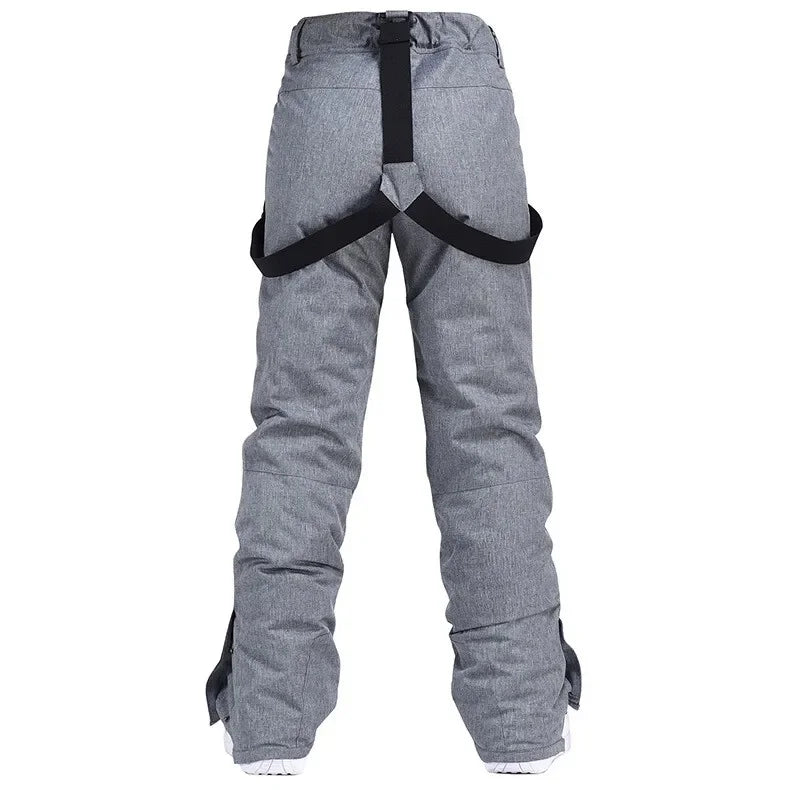 Winter Outdoor Mountain Waterproof Ski Pants For Men Women’s High Quality Windproof Warm Snow Trousers Ski Snowboarding Pants