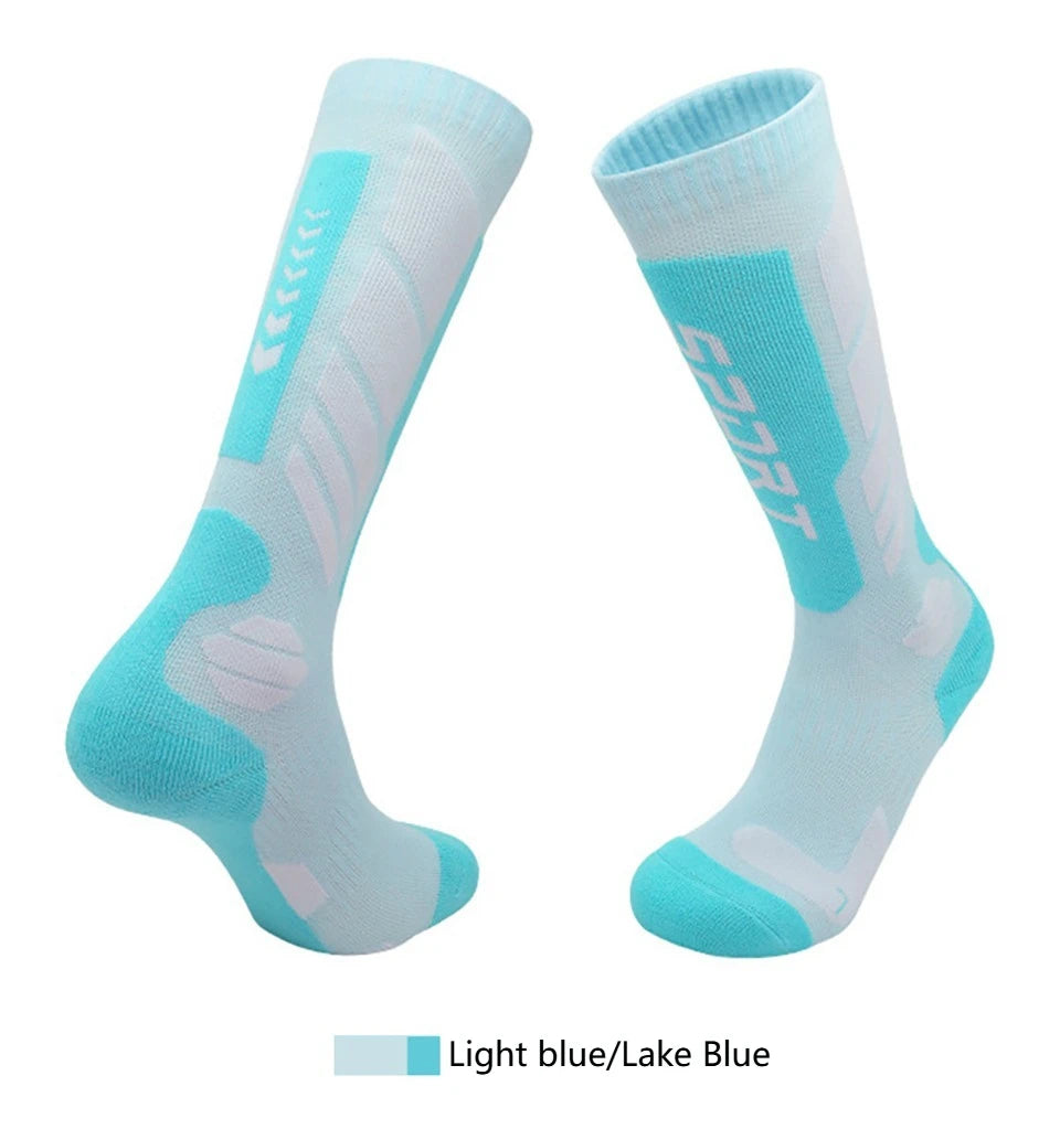 Adult Thermal Winter Ski Socks Men Women Warm Outdoor Cycling Snowboarding Sports Thermosocks Camping Hiking Stockings