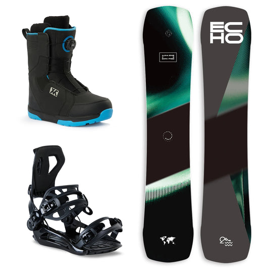 Full Set Snowboard Package with Bindings and Boots