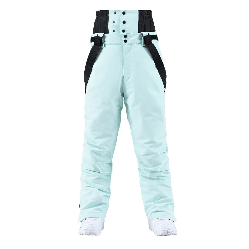 New Winter Ski Pants Men Outdoor Windproof Waterproof Warm Work Pants Women Single Board Breathable Loose Sports Snow Pants