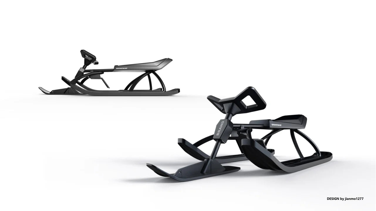120kg Load Capacity Ski Car Snowboard Snowmobile Motorcycle Children Adult Sled Snowfield Power Assist Free Skating Snowmobile