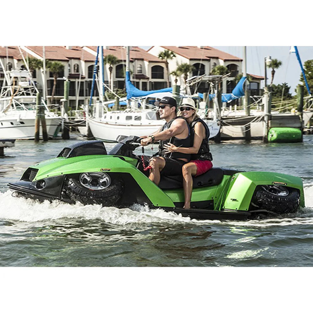 Factory Supplies High Quality OEM Fiberglass 4 Stroke Engine Amphibious Water Sports Vehicles Heavy Duty All Terrain Lake River