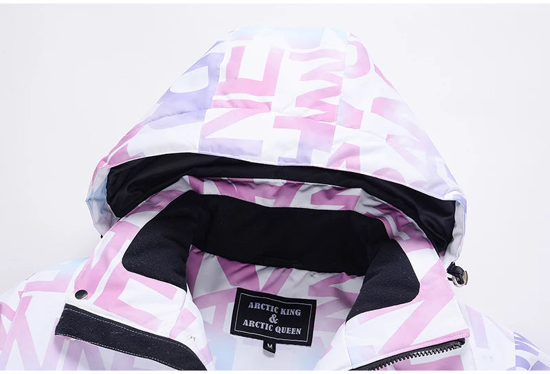 Ski Suit Women Winter Warm Waterproof Outdoor Sports Snow Jackets and Pants Hot Ski Equipment Snowboard Down Jacket Female Brand