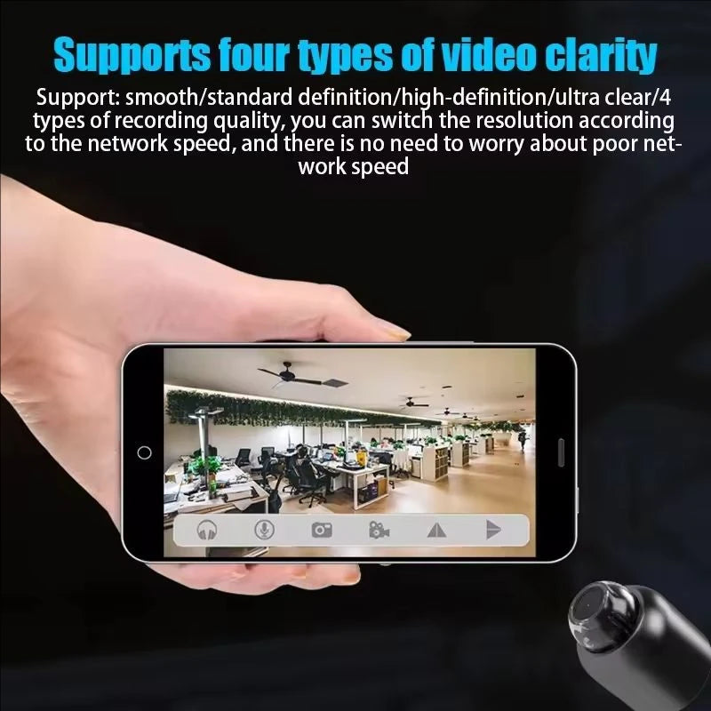 1080P New X5 Mini Camera Night Vision Lightweight Portable Premium Cams Motion Detection Wireless Surveillance Camera