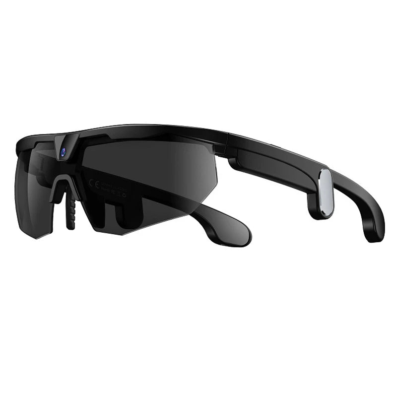 800W Pixel HD 4K Cycling Bluetooth Sports AI Smart Glasses For Photography Object Recognition Video Recording Navigation New