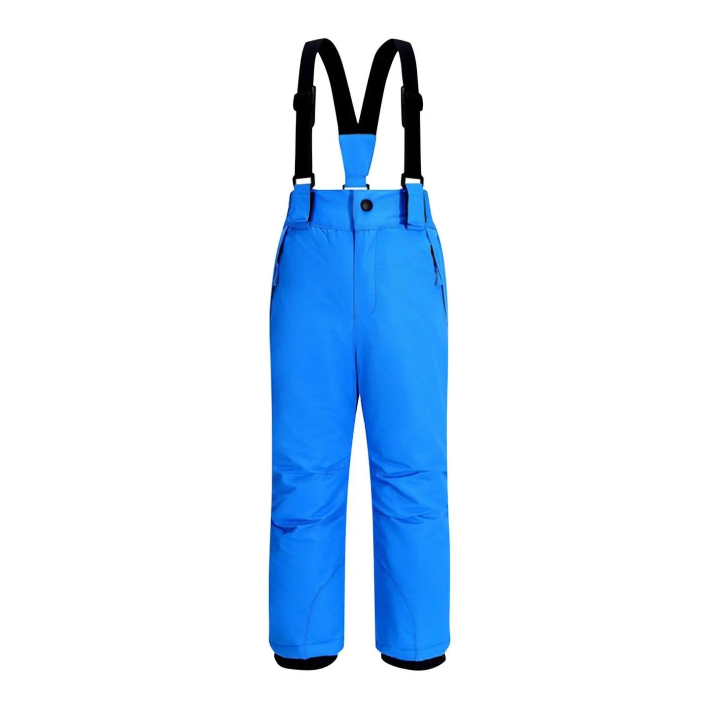 Children's Ski Bib Pants Outdoor Windproof Waterproof Snowboarding Pants Warm Adjustable Shoulder Strap Snow Pants for 6-19years