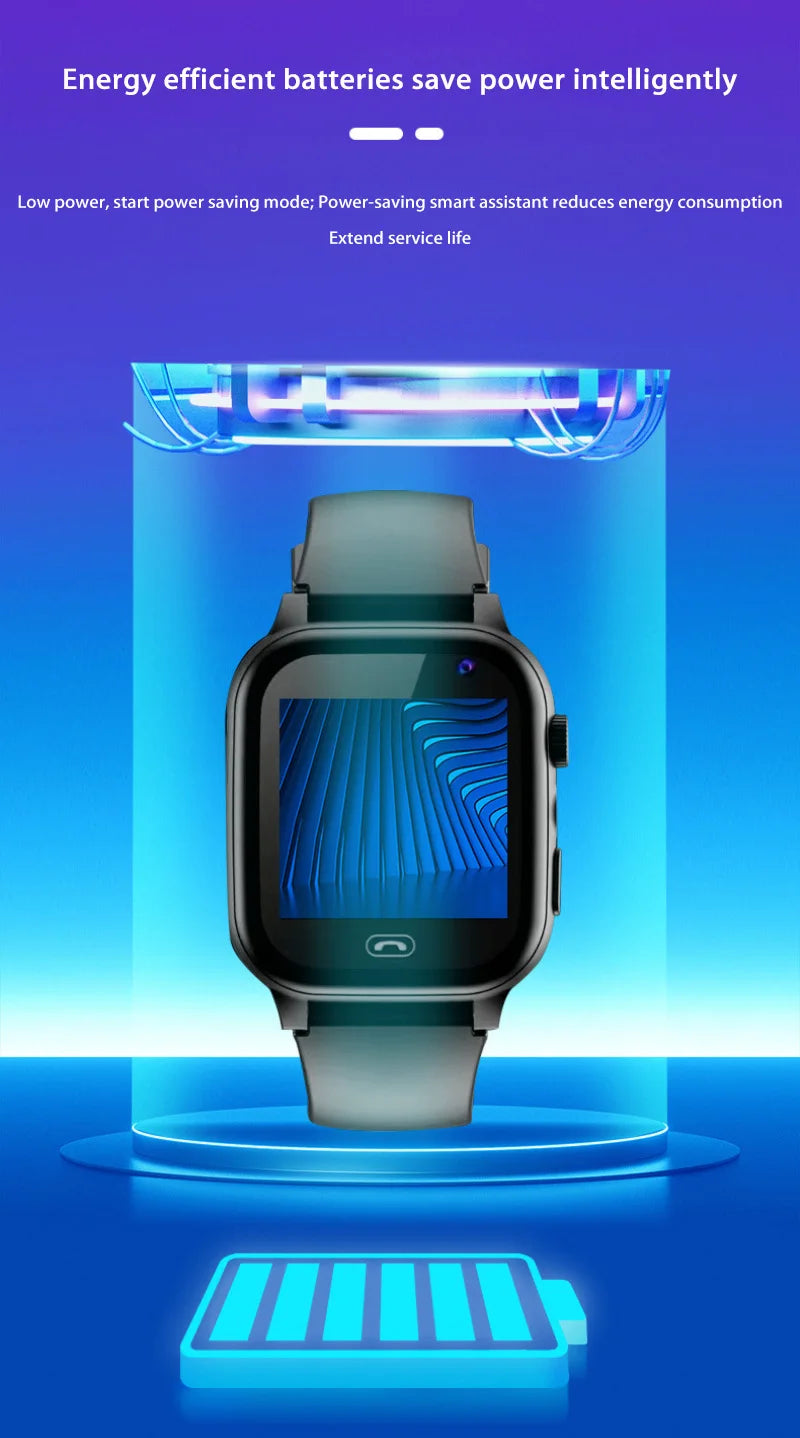 Xiaomi Kids Smart Watch 5G Multifunctional Waterproof IP57 SOS GPS Camera Call Sim Card Child Gifts Sport Watches Tracker 2026