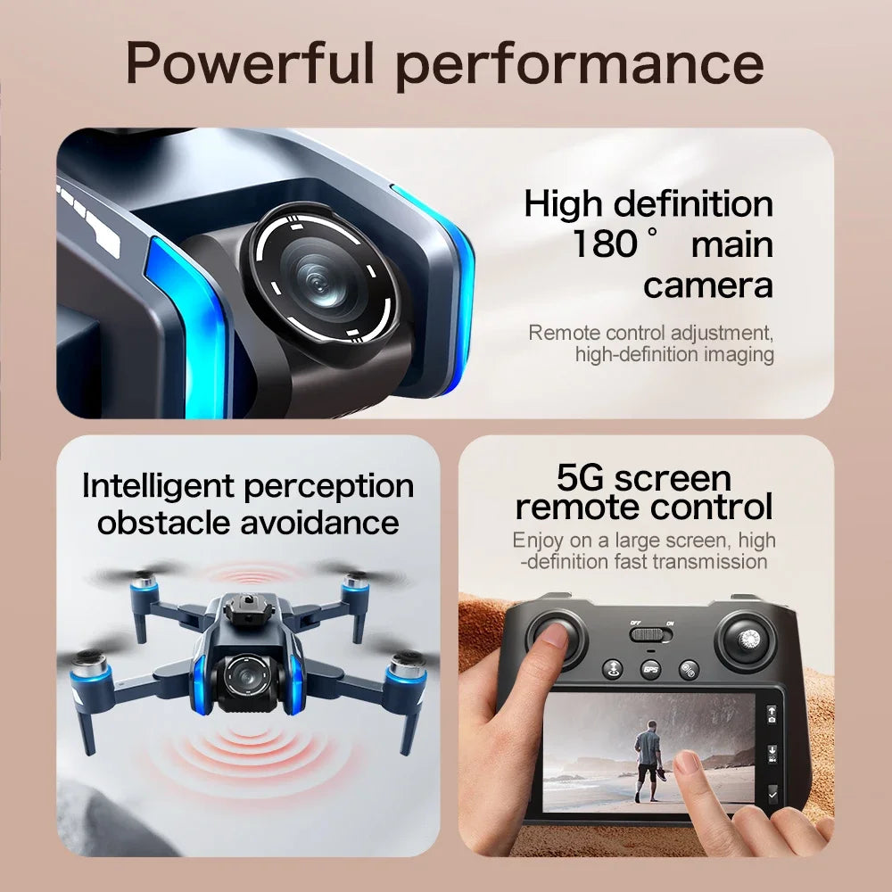 2025 NEW XT808 RC Screen Control Drone GPS 8K Professional Aerial Photography Camera Obstacle Avoidance Brushless Quadcopter Toy