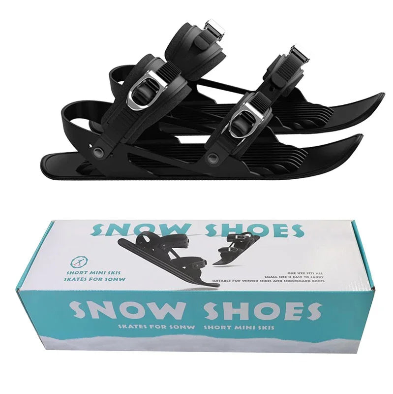 MiniSki Skates Third-generation Ski Boots For Adults And Children Outdoor Sports Snowshoes Ski Boots Sleds Mini Ski Boots