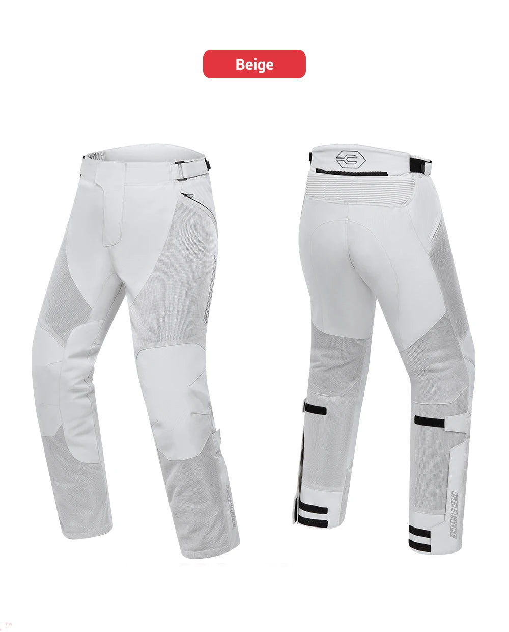 Summer Motorcycle Pants Man Mesh Lightweight Breathable Outdoor Motorbike Riding Pants With Protective Gear Motocross Pants