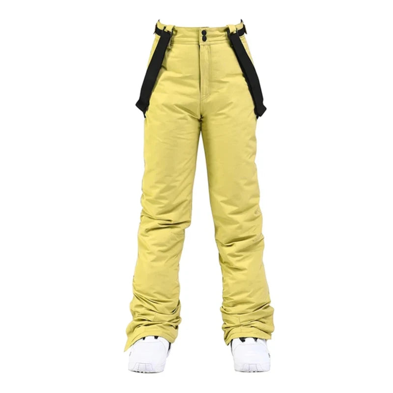 Winter Outdoor Mountain Waterproof Ski Pants For Men Women’s High Quality Windproof Warm Snow Trousers Ski Snowboarding Pants