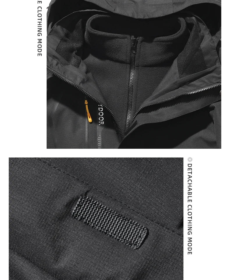 Winter Ski Jacket Men Warm Skiing Snowboard Trekking Jackets Windproof Waterproof Breathable Snow Coats Jacket For Men