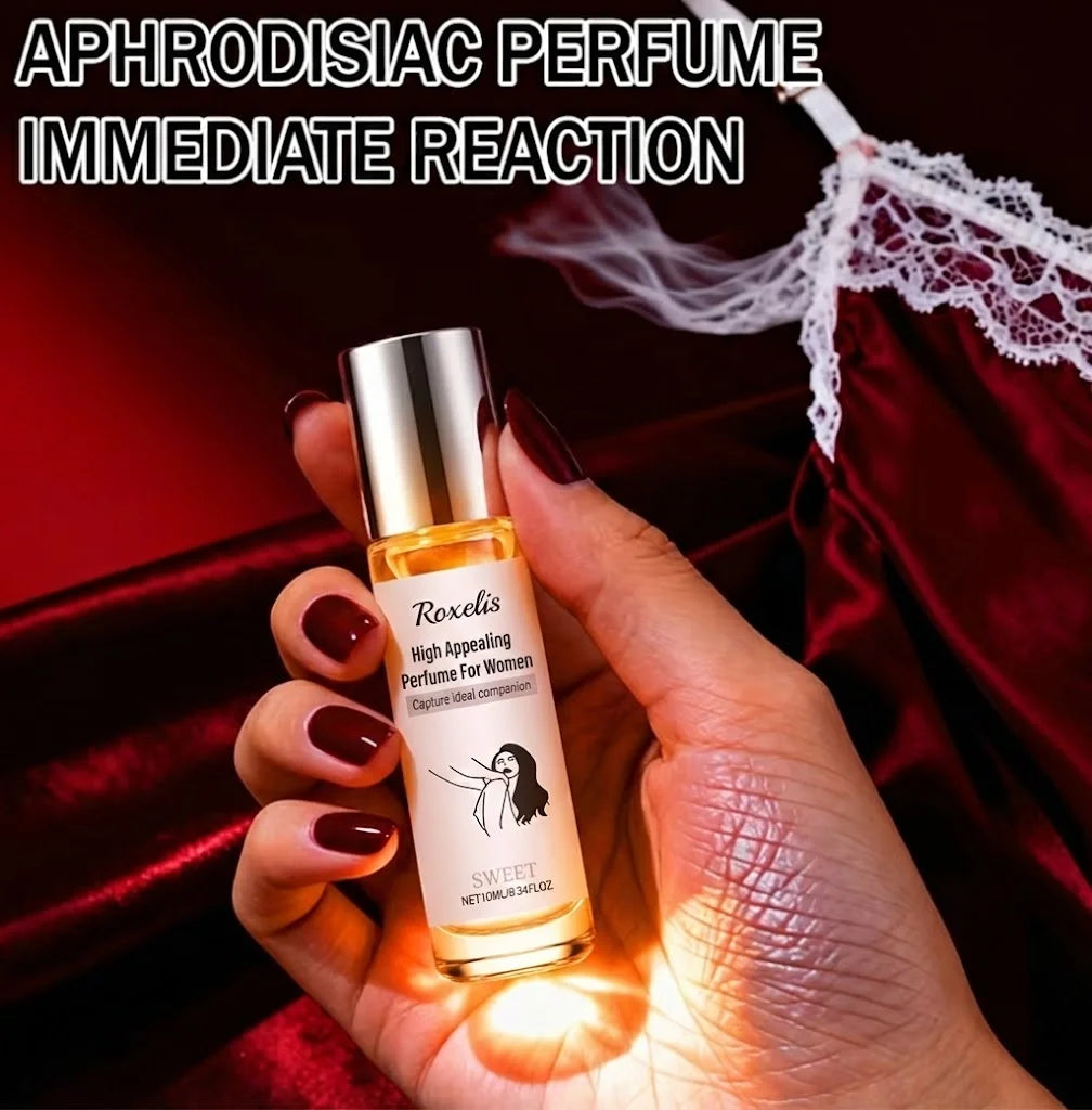 Female Lasting Pheromone Essential Oil Spray, enhances female charm, boosts attraction to partner, boosts female self-confidence