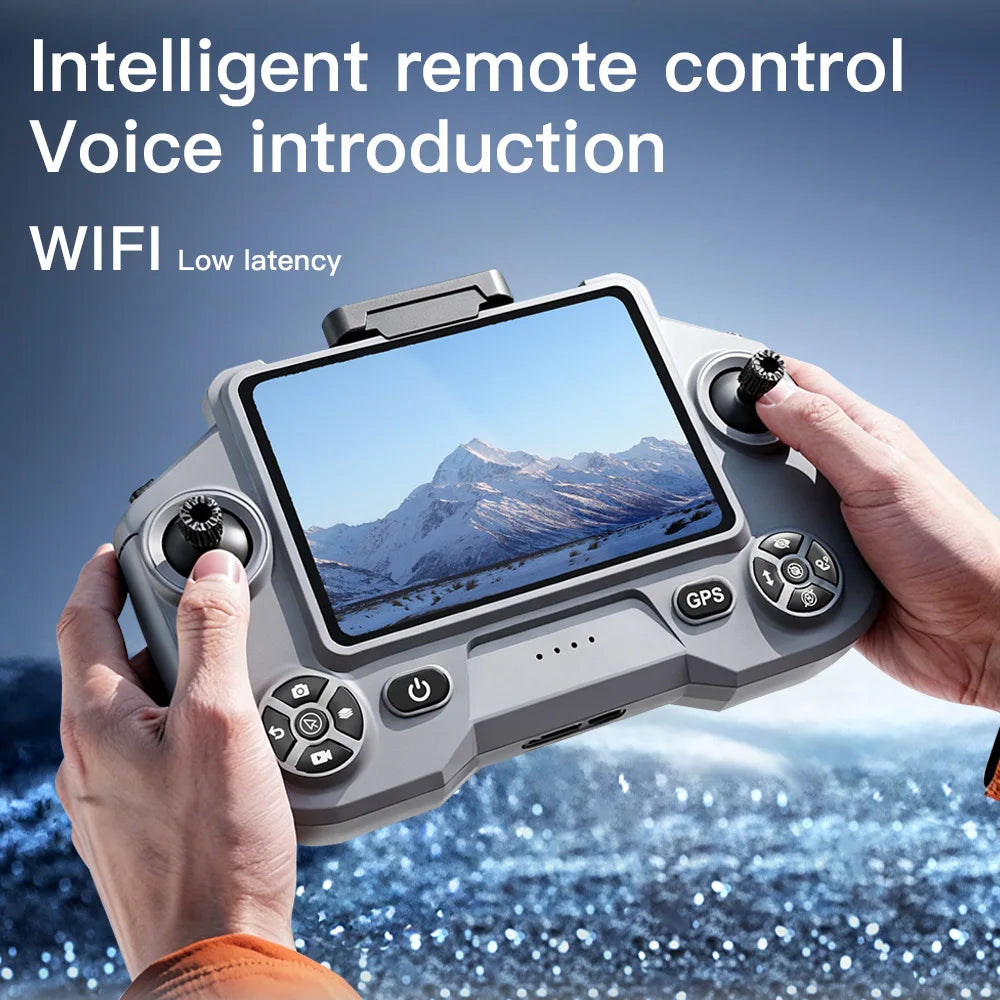 New Quality AE20 Drone GPS One Click Airdrop Brushless Motor Screen Lifting Obstacle Avoidance Intelligent Positioning Aircraft